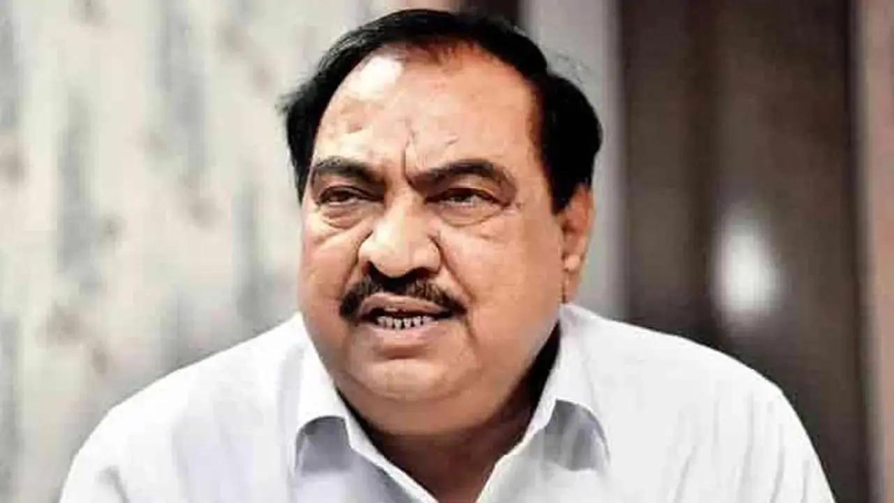 Present situation in Maharashtra wouldn't have arisen had couple of BJP leaders been jailed: NCP leader Eknath Khadse
